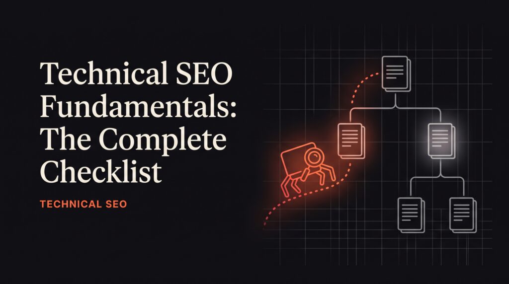 Technical SEO Fundamentals: The Complete Checklist