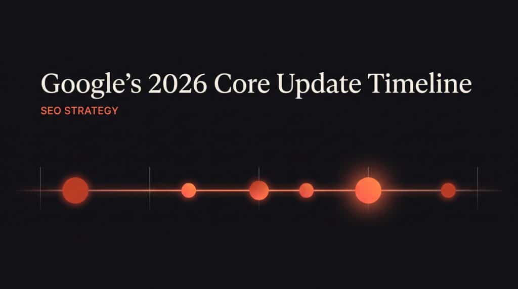 Google’s 2026 Core Update Timeline: Every Update Explained